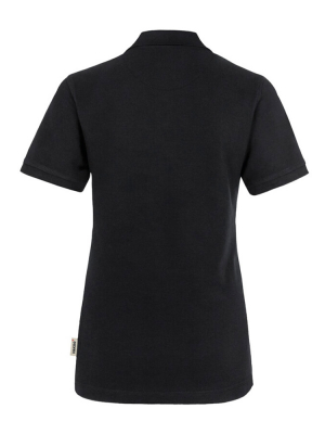 Damen Poloshirt Mikralinar Schwarz